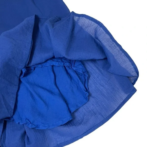 Rue Stiic Westcott One Shoulder Midi Dress Dazzling Blue - Picture 9 of 16